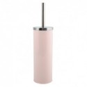 Brosse Wc avec support Inox & Acier Rose Pastel MSV