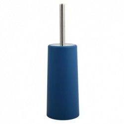 MSV Toilet Brush with PP & Stainless Steel Holder Dark Blue