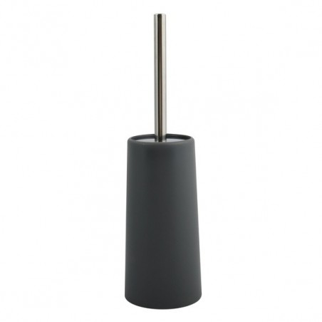 MSV Brosse Wc avec support PP & Inox Gris Anthracite