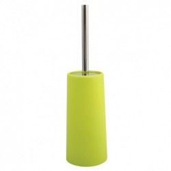Scopino per WC con supporto e acciaio inossidabile Verde MSV
