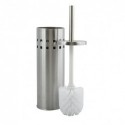 Brosse Wc avec support Inox & Acier Finition Satinée MSV