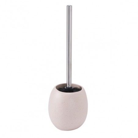 Toilet brush with ceramic holder MANALI Beige MSV