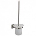 Scopino WC con supporto di fissaggio Zinco Cromo Parma MSV