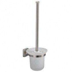 Toilet brush with fixing support Zinc Chrome Parma MSV