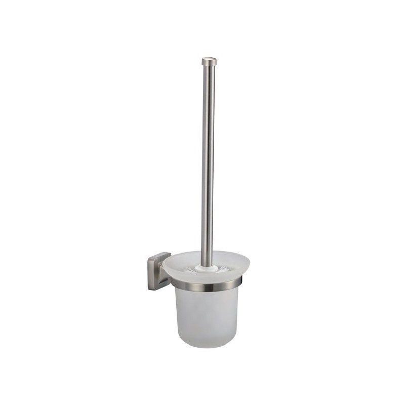 Scopino WC con supporto di fissaggio Zinco Cromo Parma MSV