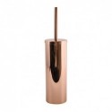 Escobillero con soporte de acero inoxidable DOHA Efecto Cobre MSV