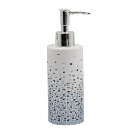 BREST Dispensador de jabón cerámico azul MSV