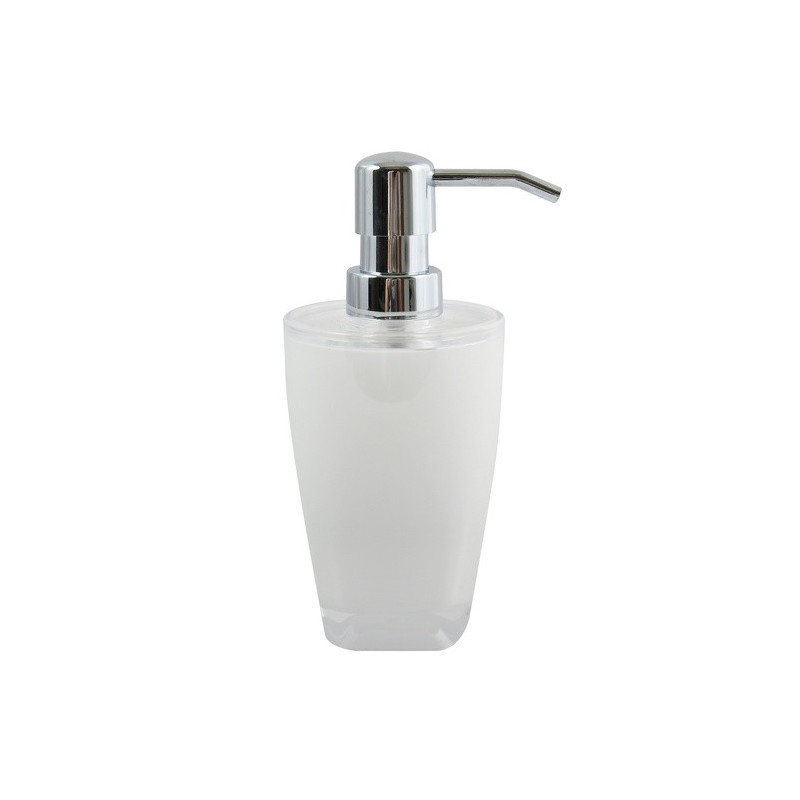 Dispensador de Jabón Acrílico TAHITI Blanco MSV