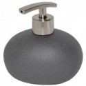 Distributore di sapone ceramica BALI Grigio aspetto pietra MSV