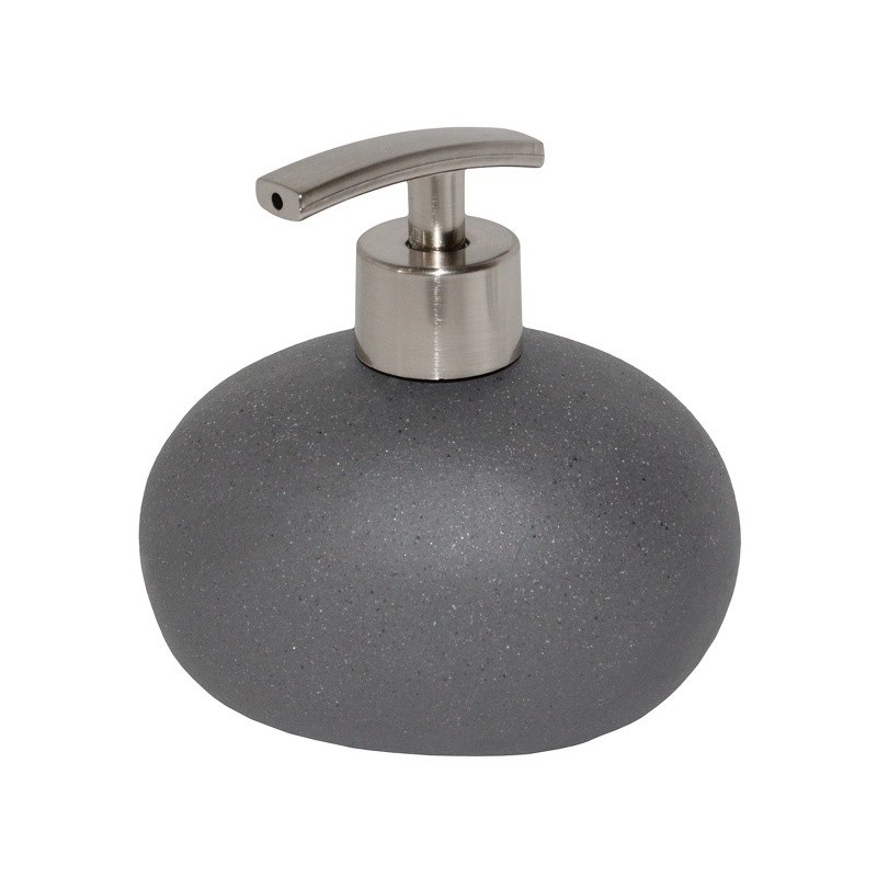 Soap dispenser Ceramic BALI Gray stone look MSV