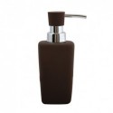 Soap dispenser HAITI Chocolate Ceramic MSV