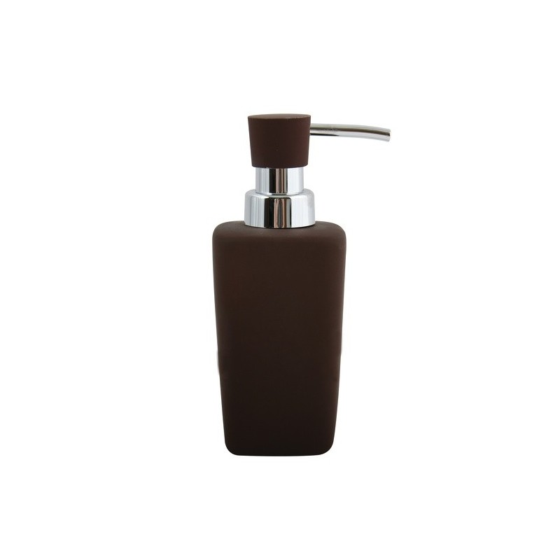 Soap dispenser HAITI Chocolate Ceramic MSV