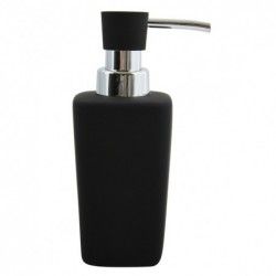 Dispenser di sapone in ceramica HAITI nero MSV
