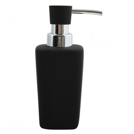 Dispenser di sapone in ceramica HAITI nero MSV