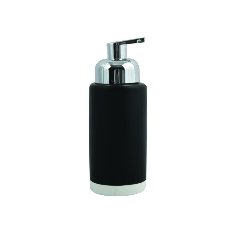 Soap dispenser Ceramic CAGLIARI Black MSV