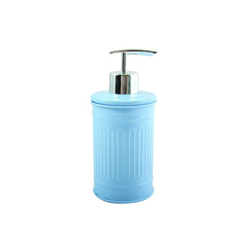 Dispensador de Jabón Acero HABANA Azul Pastel MSV