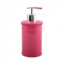 Distributeur de savon Acier HABANA Fuschia MSV