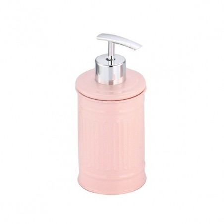Distributeur de savon Acier HABANA Rose Pastel MSV