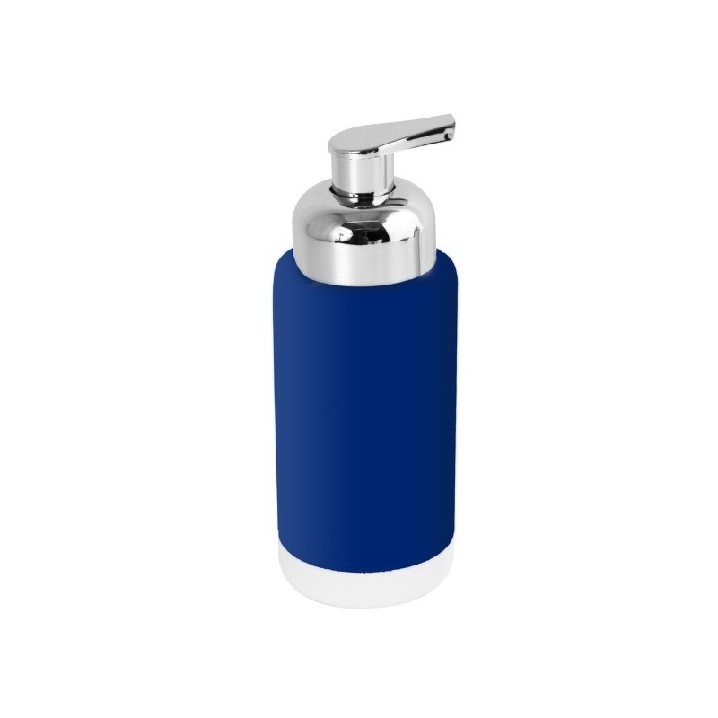 spirella Distributeur de savon Céramique CAGLIARI Bleu Foncé MSV