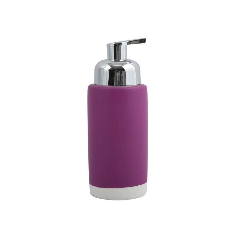 Soap dispenser Ceramic CAGLIARI Violet MSV