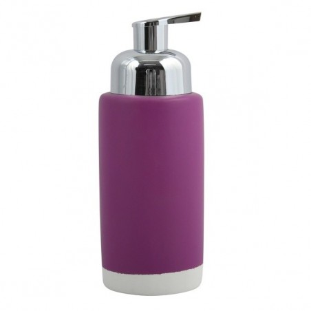 Soap dispenser Ceramic CAGLIARI Violet MSV