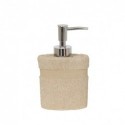 Soap dispenser Polyresin KIRIBATI Beige MSV