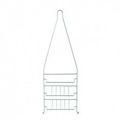 MSV Chrome Tiered Shower Caddy
