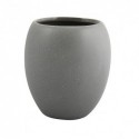 Bicchiere in ceramica BALI Grigio Effetto Pietra MSV