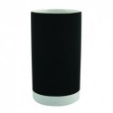 Ceramic tumbler CAGLIARI Black MSV