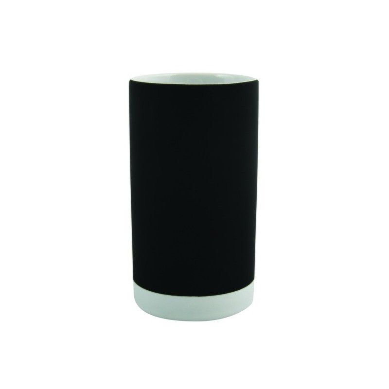 Bicchiere in ceramica CAGLIARI Nera MSV