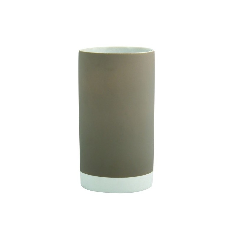 Bicchiere in ceramica CAGLIARI Tortora MSV