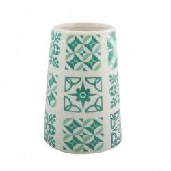 SINTRA Vaso Cerámica Azul Turquesa MSV