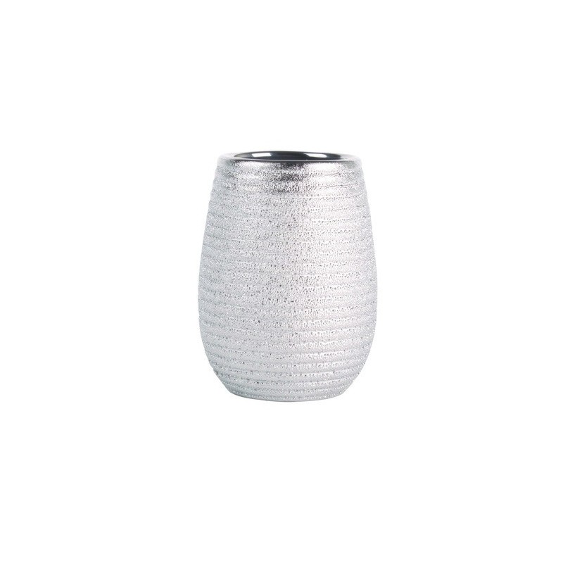 Bicchiere in ceramica OMAN Argento MSV