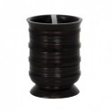 Vaso de poliresina DAKAR Negro MSV