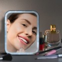 Specchio con Luce Led ANIA Nero Opaco MSV