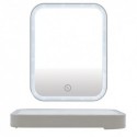 Miroir Lumineux à  Led ANIA Taupe mat MSV
