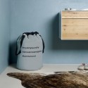 Panier à  linge FUNWASH 75L Gris Clair Spirella
