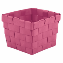 Panier de rangement 10x10x7,5cm Fuschia MSV