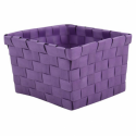 Panier de rangement 10x10x7,5cm Violet MSV