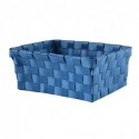 Panier de rangement 19x14x8cm Bleu Marine MSV