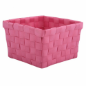 Panier de rangement 14x14x9cm Fuschia MSV