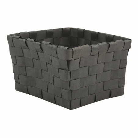 Panier de rangement 14x14x9cm Gris MSV