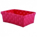 Panier de rangement 19x14x8cm Rouge MSV