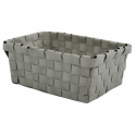 Panier de rangement 19x14x8cm Taupe MSV