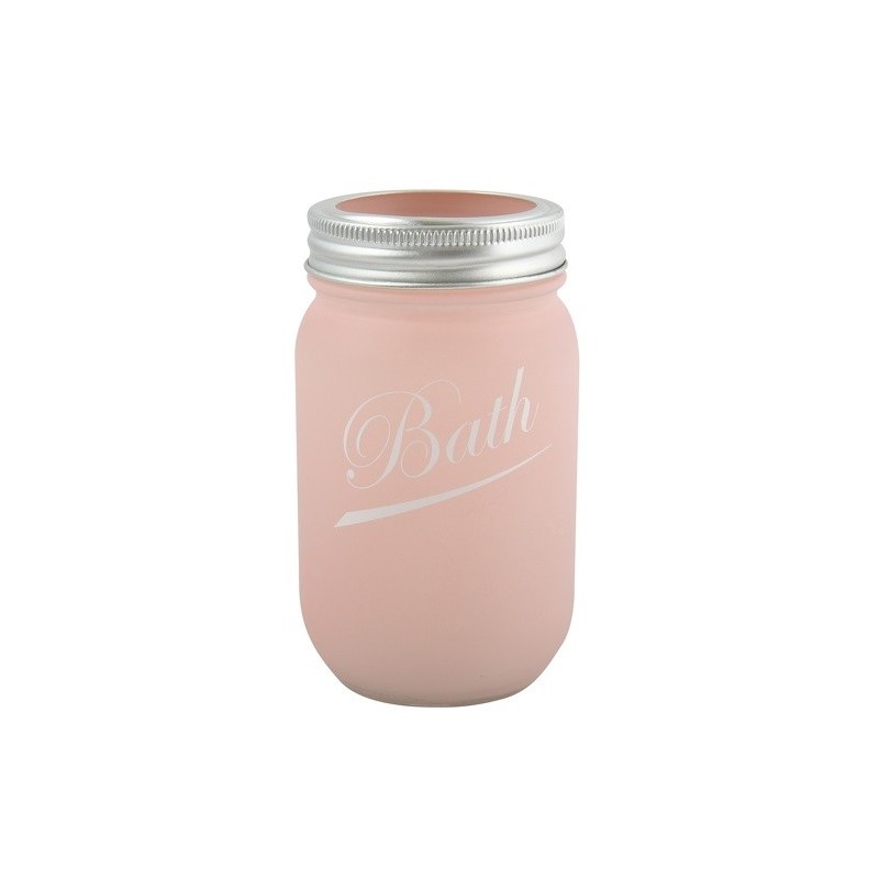 Portacepillos Vaso NASSAU Rosa MSV