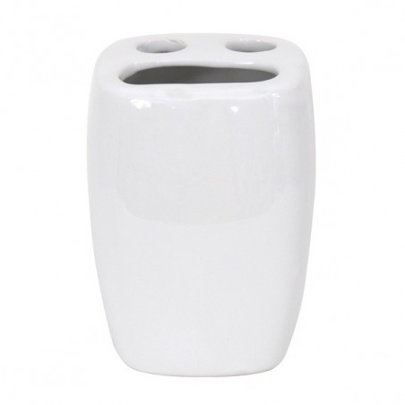 Toothbrush holders Ceramic CLASSIC White MSV