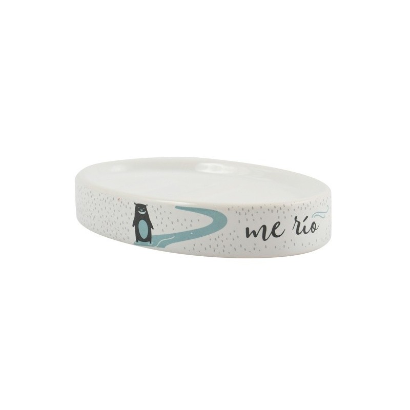 MSV Porte Savon Céramique RIO Blanc