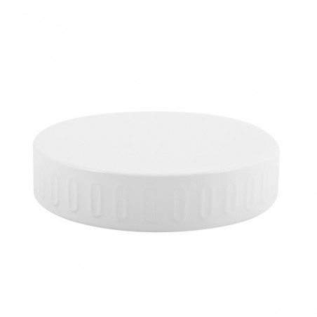 Jabonera HABANA Acero Blanco MSV