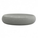 Porte Savon Céramique BALI Gris aspect pierre MSV