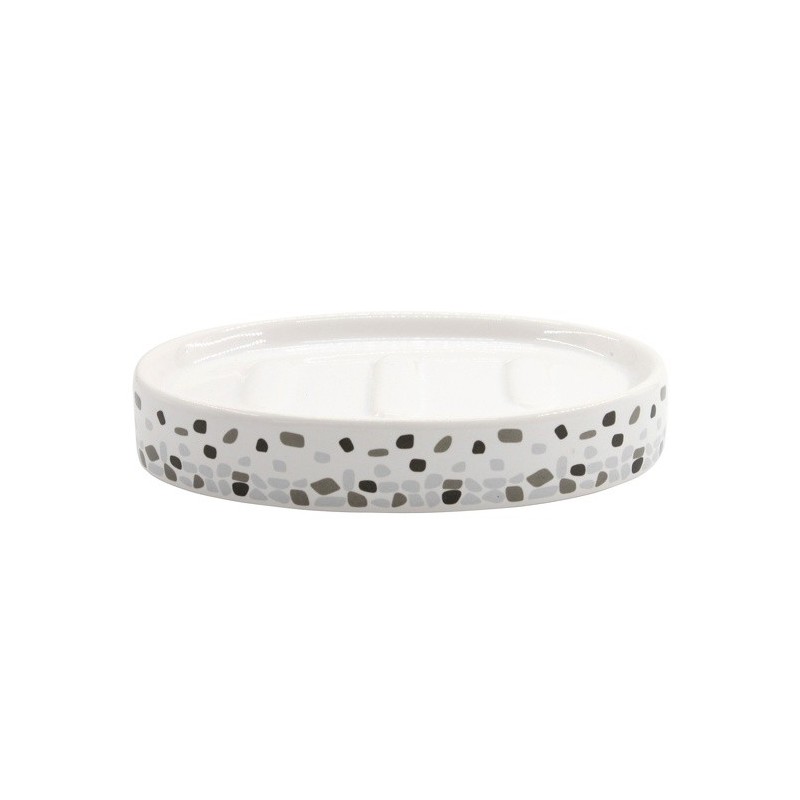 Portasapone in ceramica BREST Tortora MSV